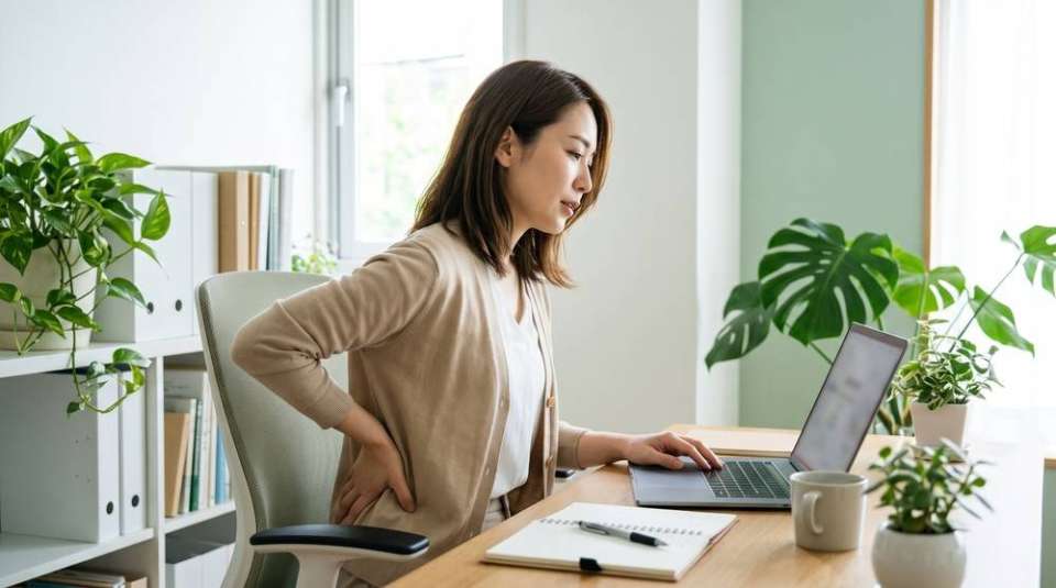 デスクワークの腰痛と座り方のコツ｜今日からできるセルフケア
